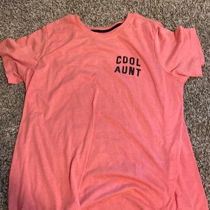 Pink “cool aunt” t shirt